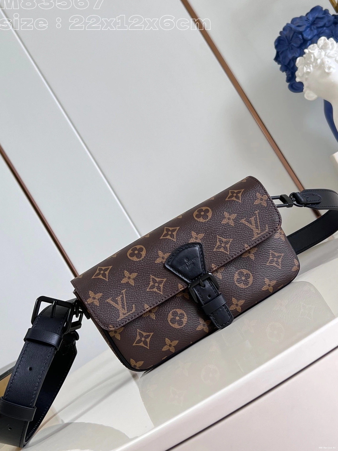 AAA Replica Ru LOUIS VUITTON Wallet Montsouris Wearable 0807